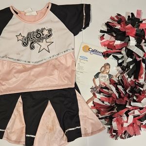 Girl's Zombie Cheerleader Halloween Costume